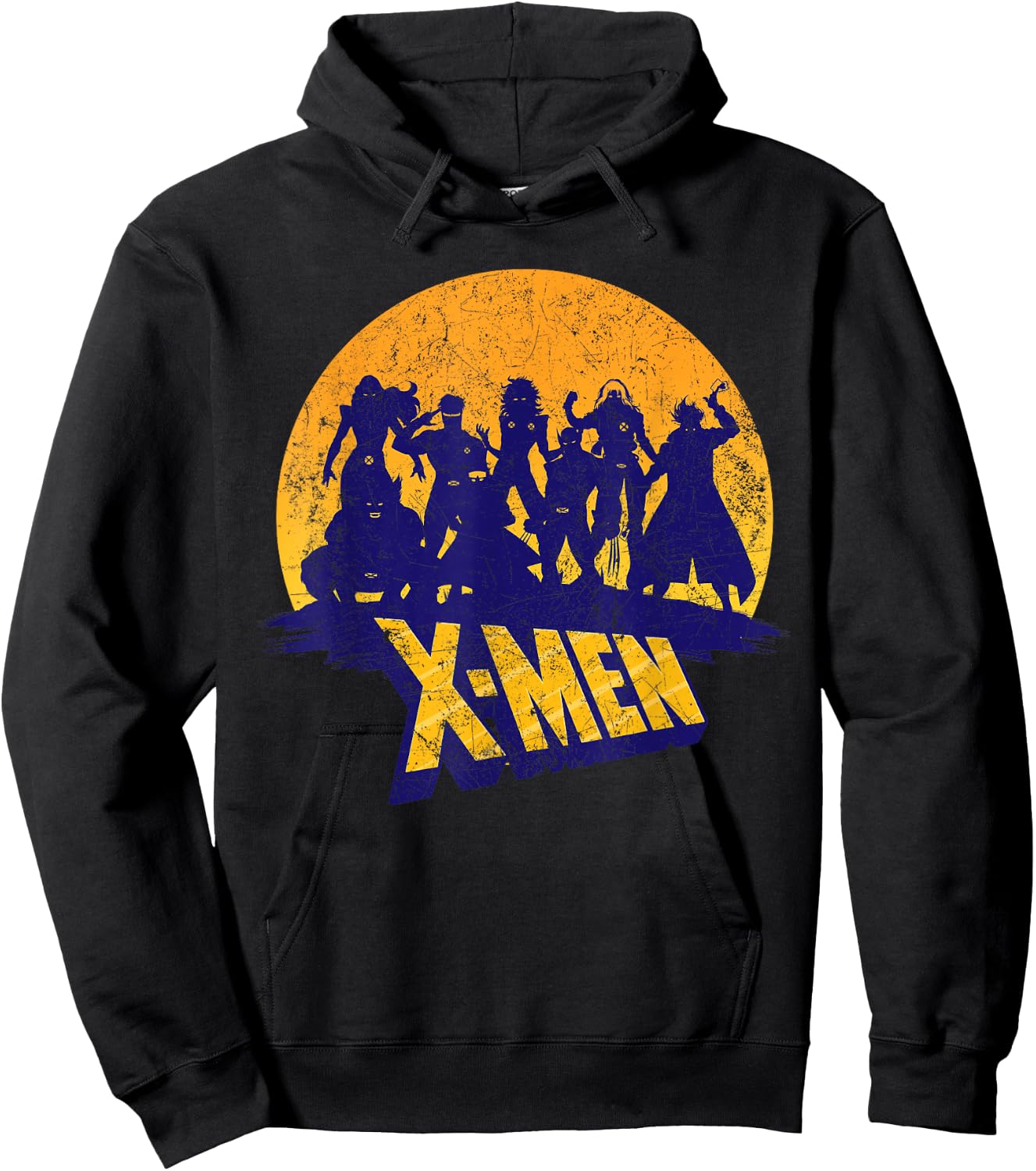 Marvel X-Men Logo and Mutants Classic Hoodie - Hoodie | Black