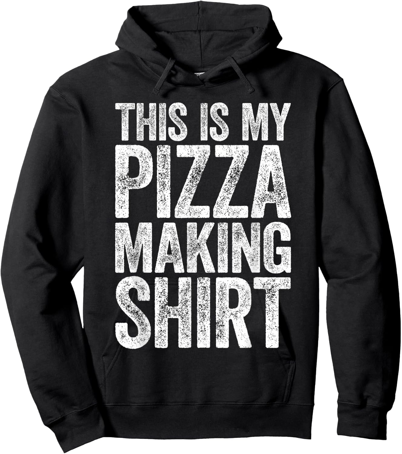 This Is My Pizza Making Shirt Men Women Kids Food Lover Hoodie - Hoodie | Black