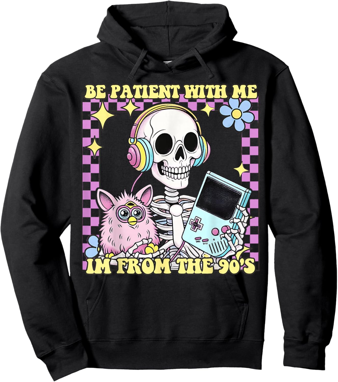 Please Be Patient With Me I'm From The 90s Hoodie - Hoodie | Black