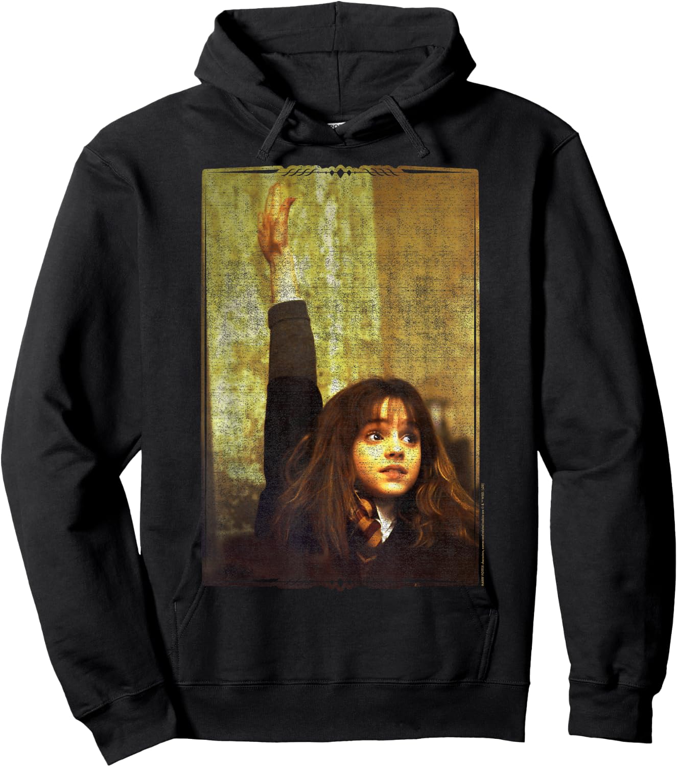 Harry Potter Hermione Granger I Know The Answer Portrait Hoodie - Hoodie | Black