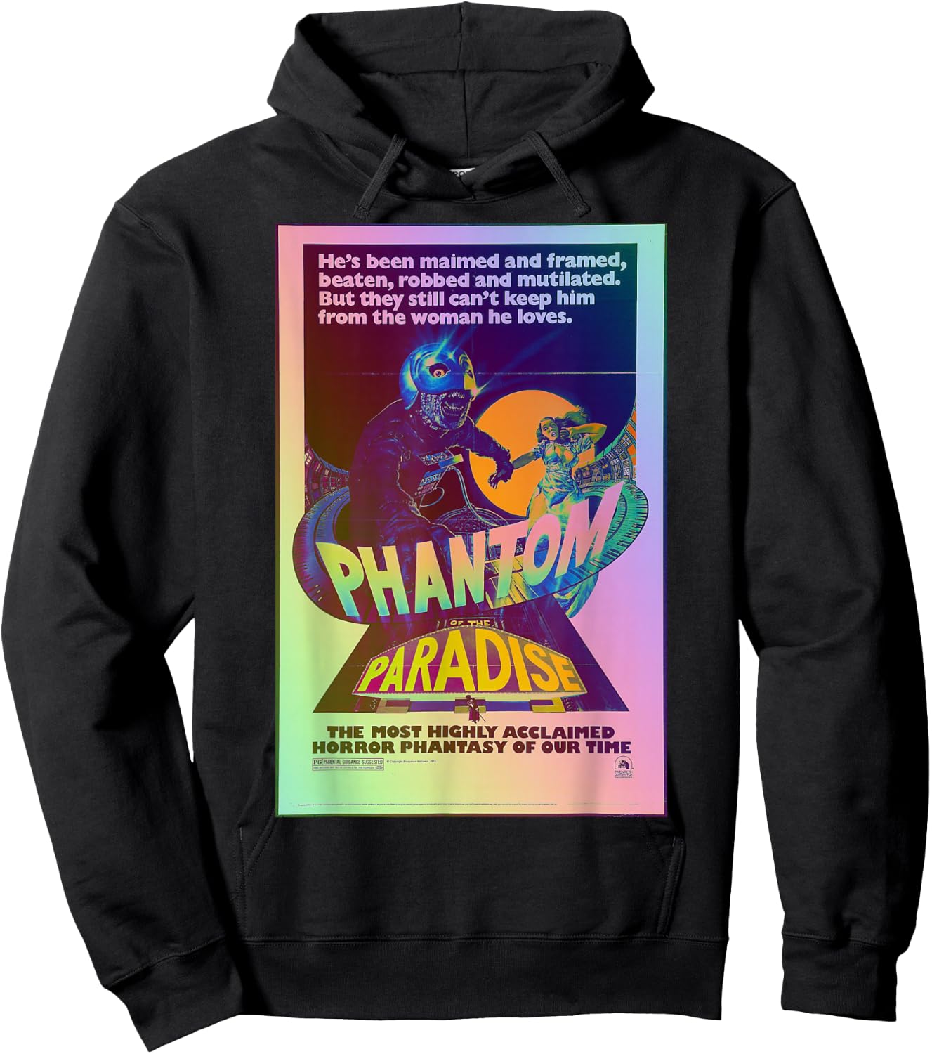 Movie Classic Poster Rock and roll Phantom Hoodie - Hoodie | Black