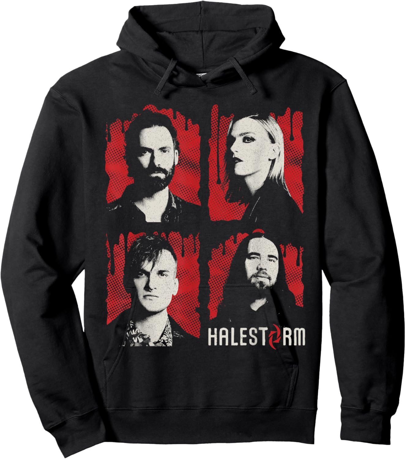 Halestorm - Drip Band Photo Hoodie - Hoodie | Black