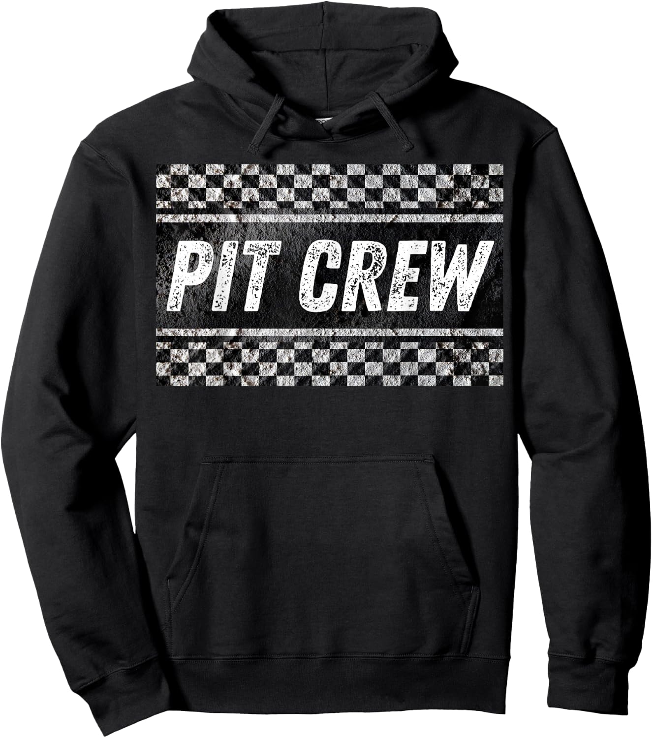 Pit Crew Costume For Racing Car Parties Hoodie - Hoodie | Black