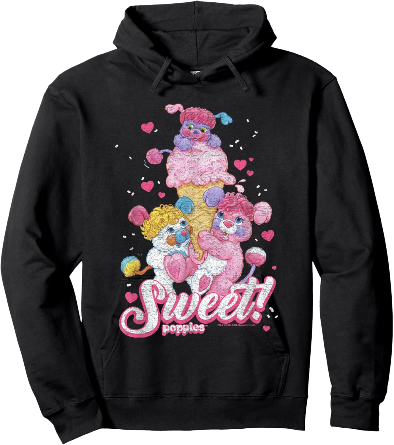 Popples Sweet Hoodie - Hoodie | Black