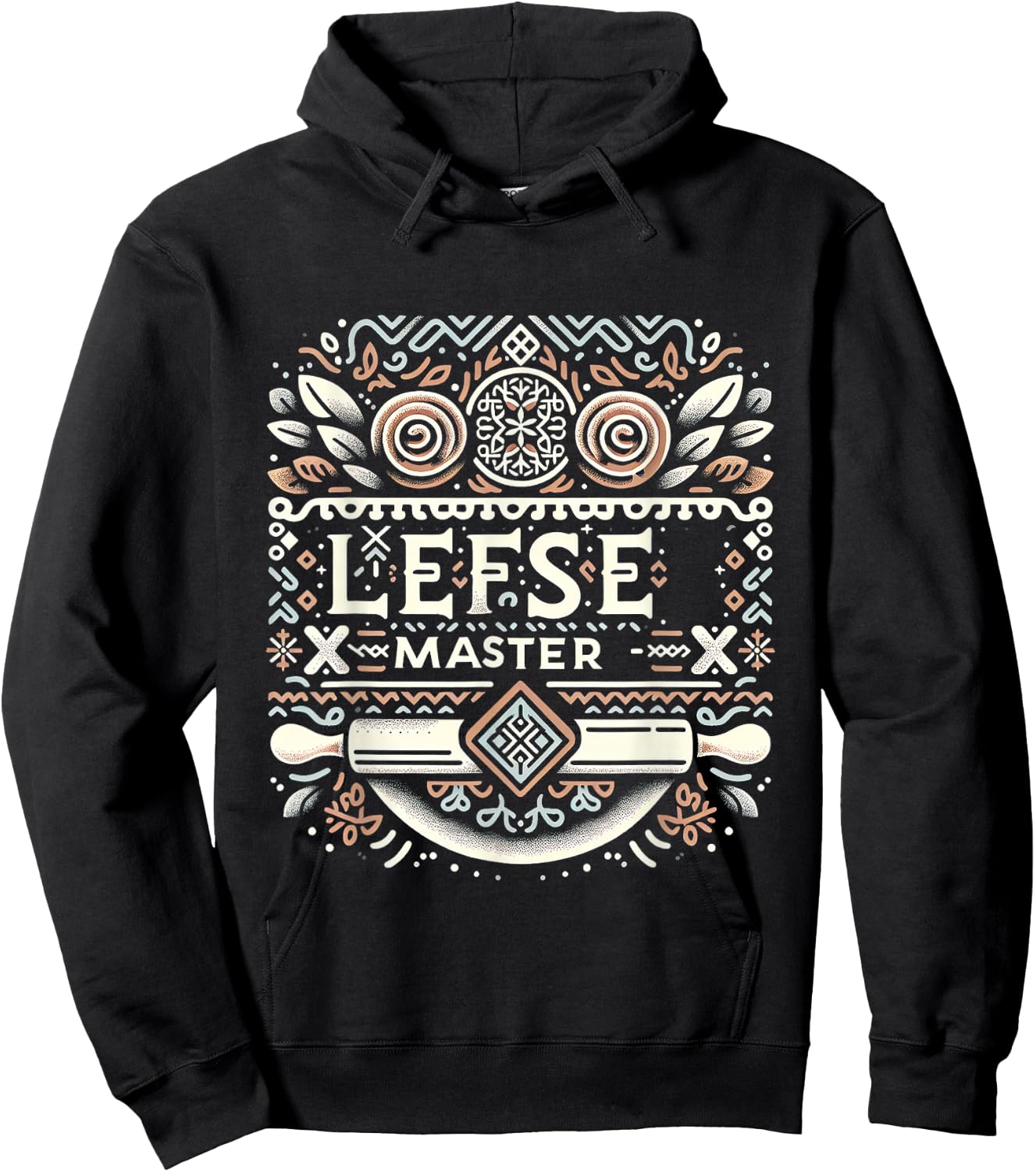 Lefse Master Hoodie - Hoodie | Black
