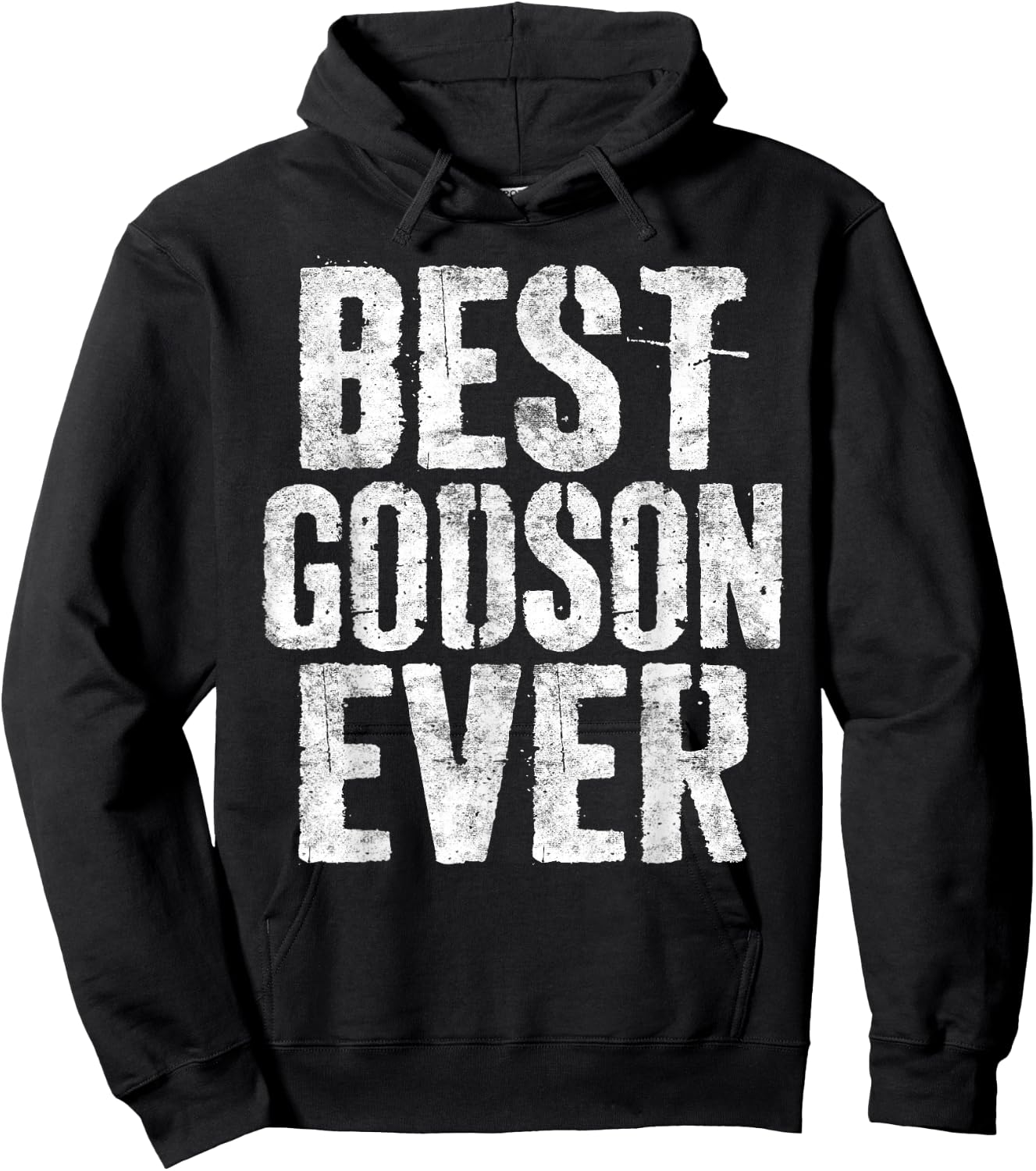 Best Godson Ever World's Okayest Godson Shirt Hoodie - Hoodie | Black