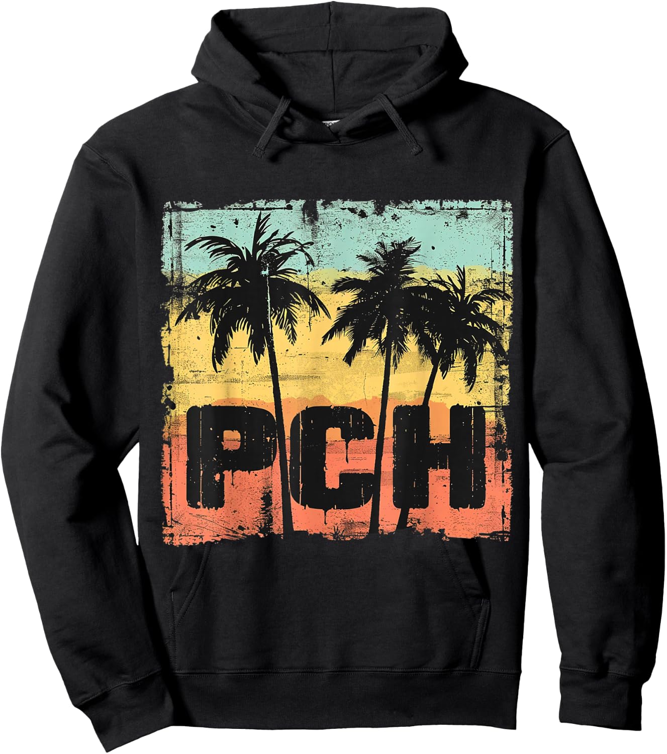 PCH - Pacific Coastal California Highway Hoodie - Hoodie | Black