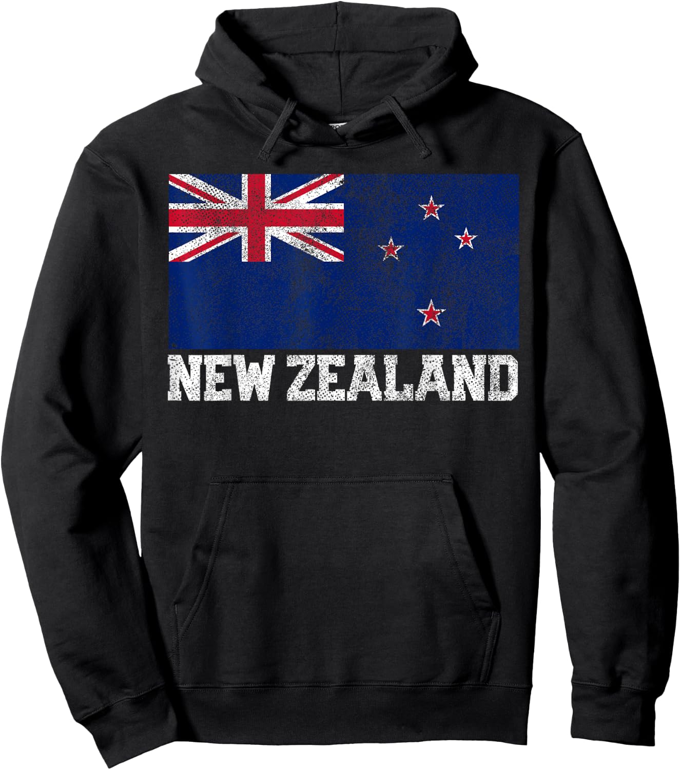 New Zealand Flag National Pride Roots Country Family Nation Hoodie - Hoodie | Black