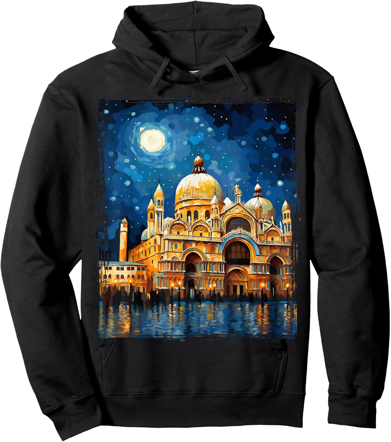 Venice Italy Venezia Italian Souvenir Hoodie - Hoodie | Black