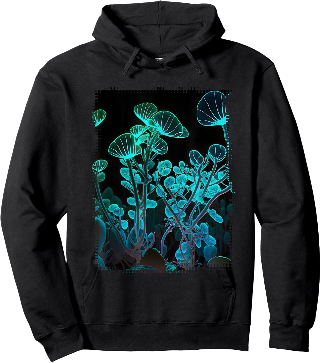 Bioluminescent Plants Nature Amazing Cool Hoodie - Hoodie | Black