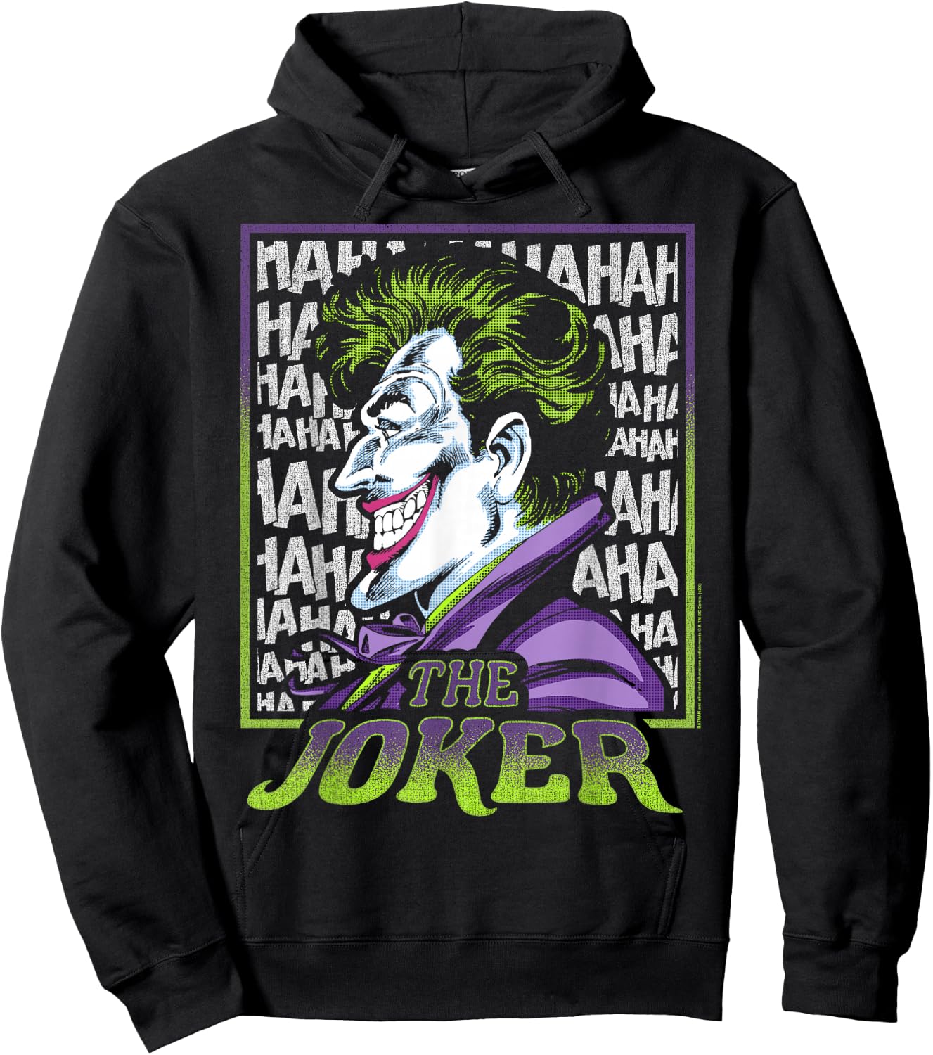 DC Comics Batman Joker Profile Hoodie - Hoodie | Black