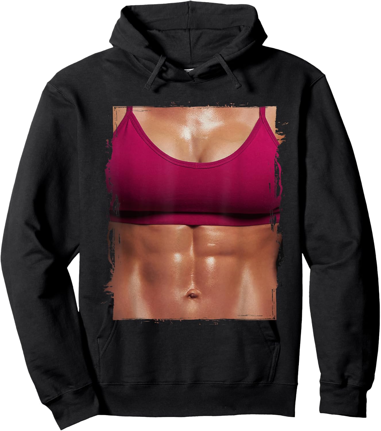 Fake Muscle I Woman Fitness Dream Woman Fitness Women Body Hoodie - Hoodie | Black