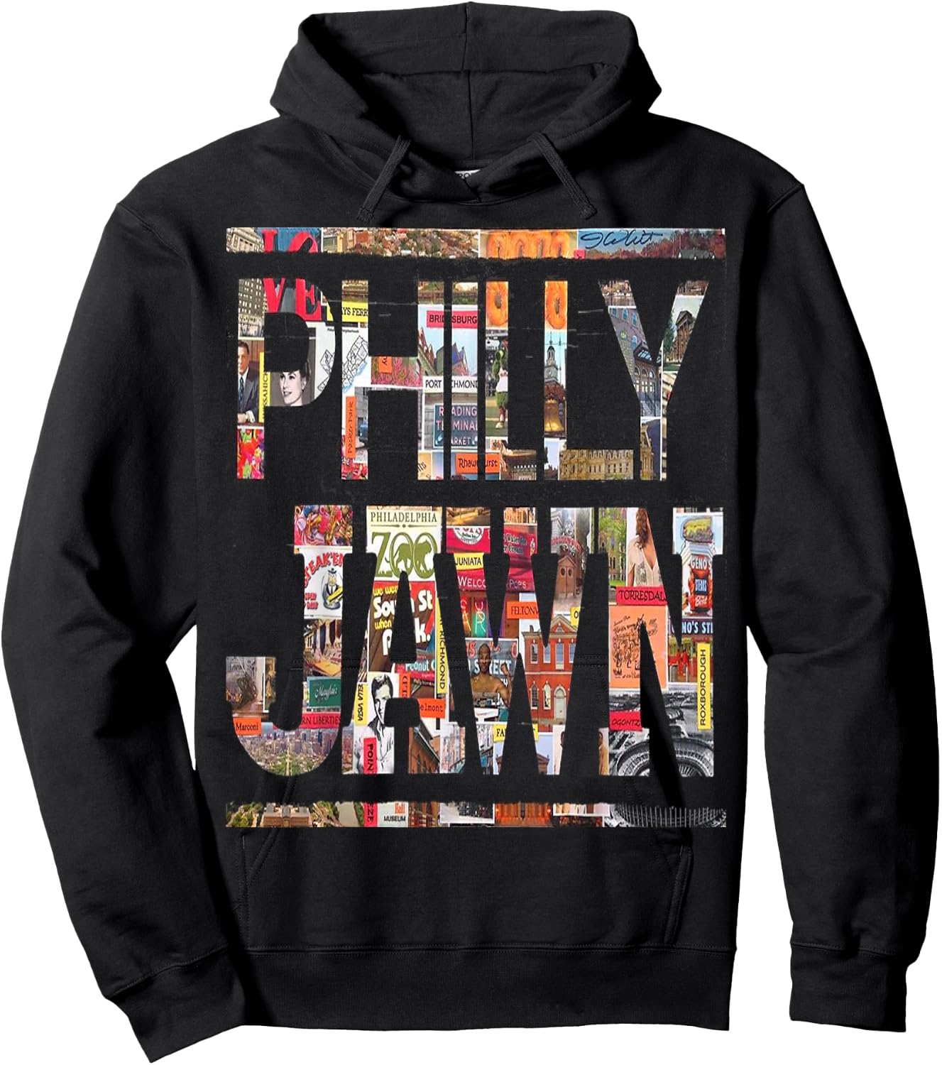Philly jawn, Slang Philadelphia Hometown Hoodie - Hoodie | Black