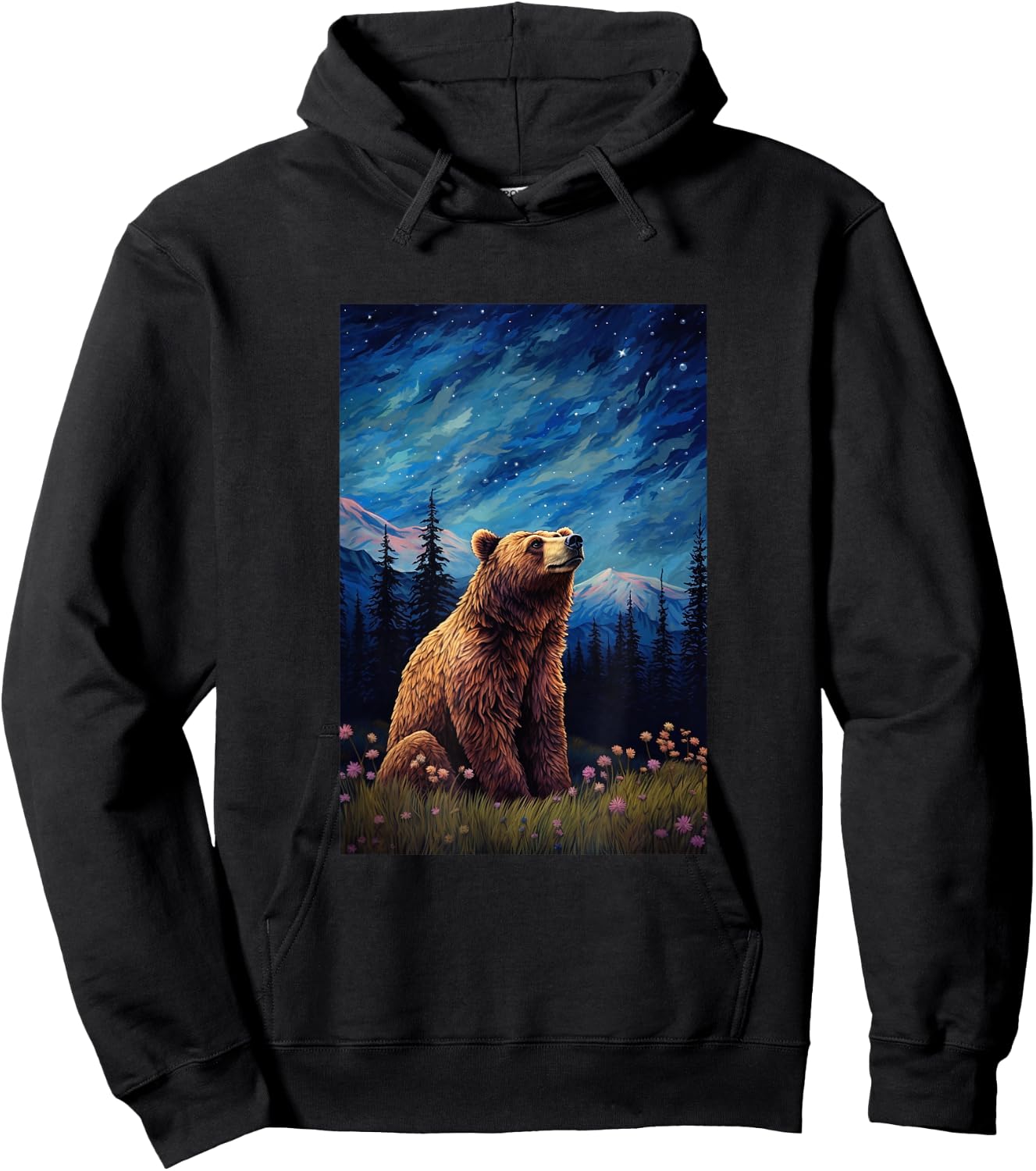 Bear Hoodie - Hoodie | Black