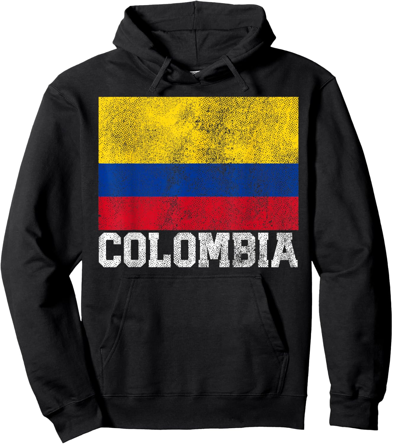 Colombian Colombia Flag Family Pride Country Men Women Gift Hoodie - Hoodie | Black