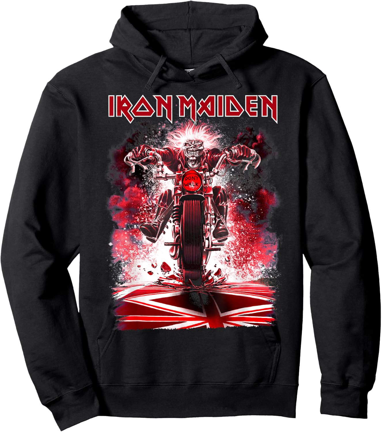 Iron Maiden - Eddie Bike Hoodie - Hoodie | Black