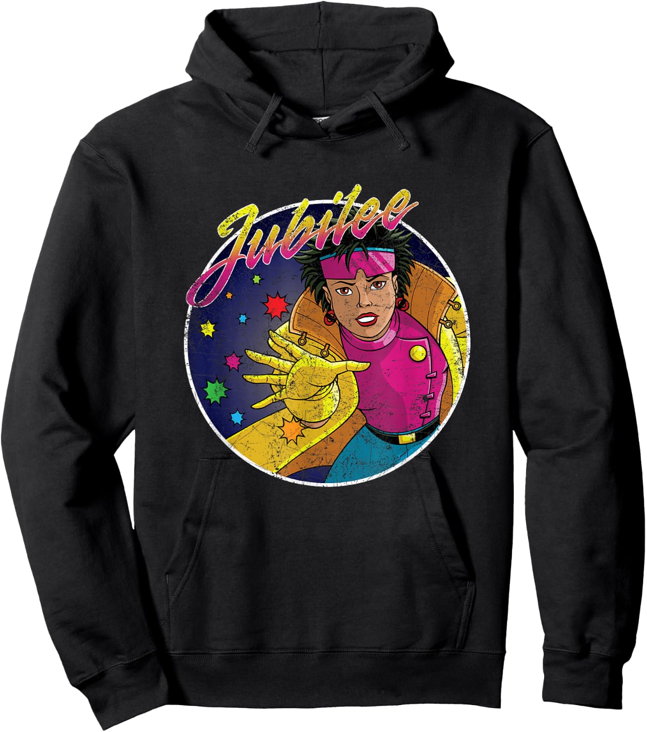 Marvel X-Men Jubilee 90s Hoodie - Hoodie | Black