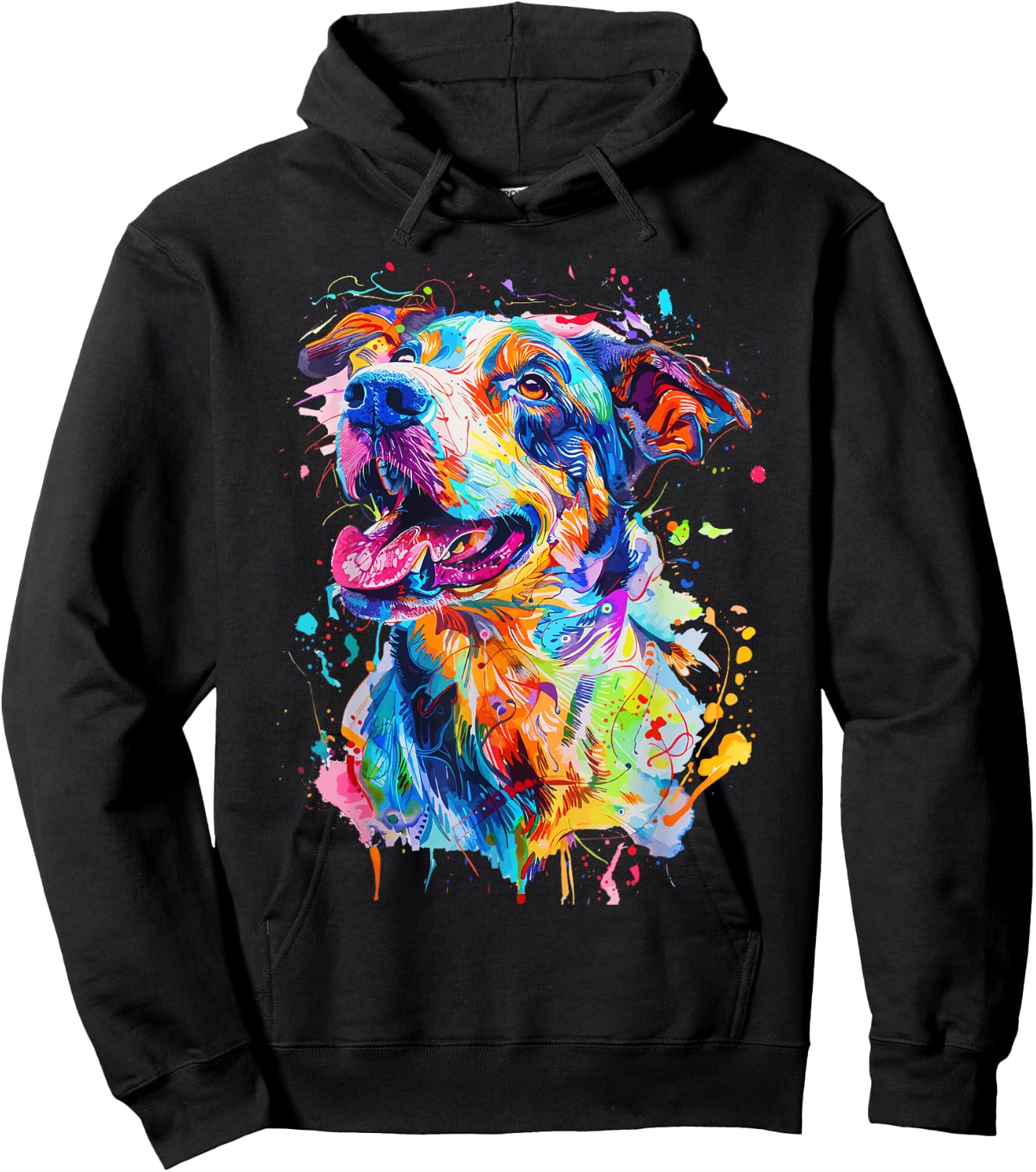 Catahoula Lovers Pop Art Colorful Catahoula Leopard Dog Women Girls Kids Hoodie - Hoodie | Black