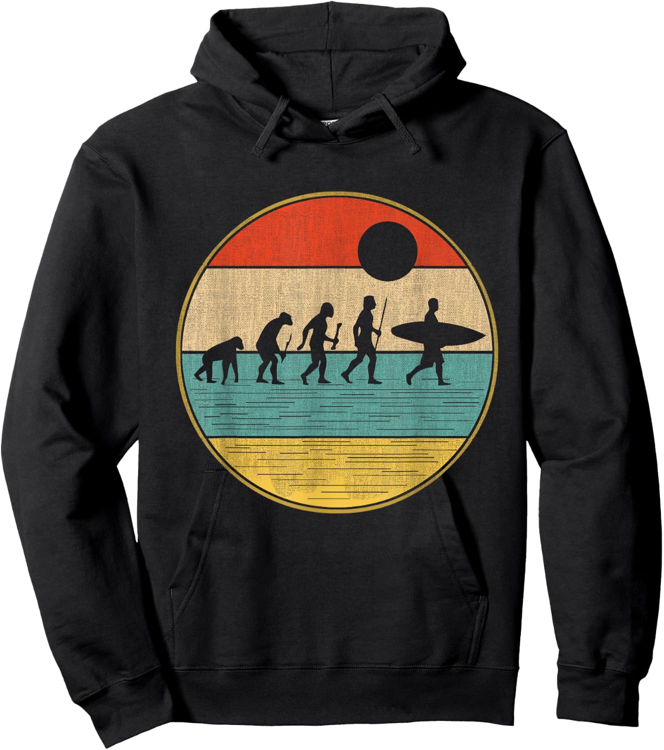 Surf Evolution Surf Design Hoodie - Hoodie | Black