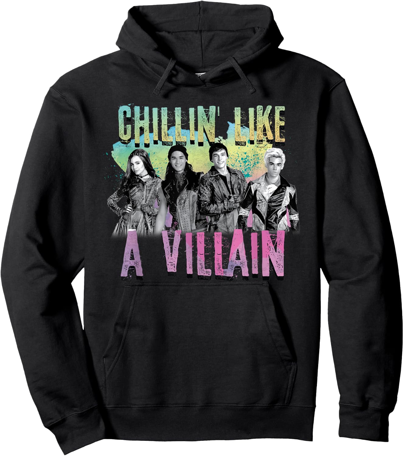 Disney - Descendants Chillin Like A Villain Hoodie - Hoodie | Black