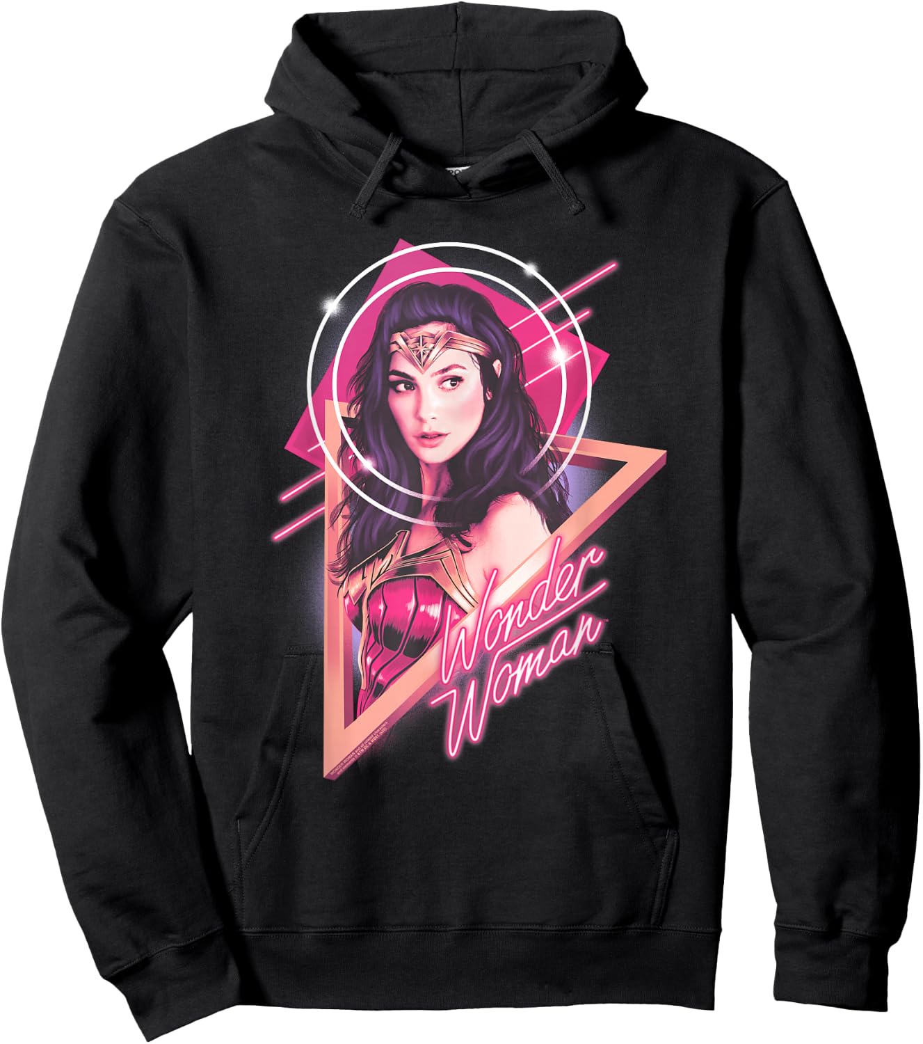 Wonder Woman 1984 Soft Glow Hoodie - Hoodie | Black