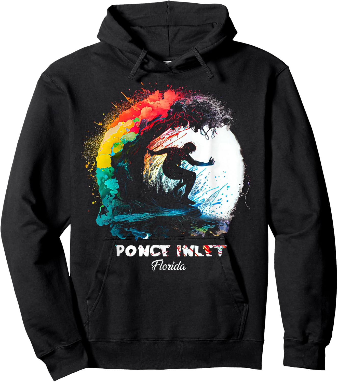 Ponce Inlet Florida Hoodie - Hoodie | Black
