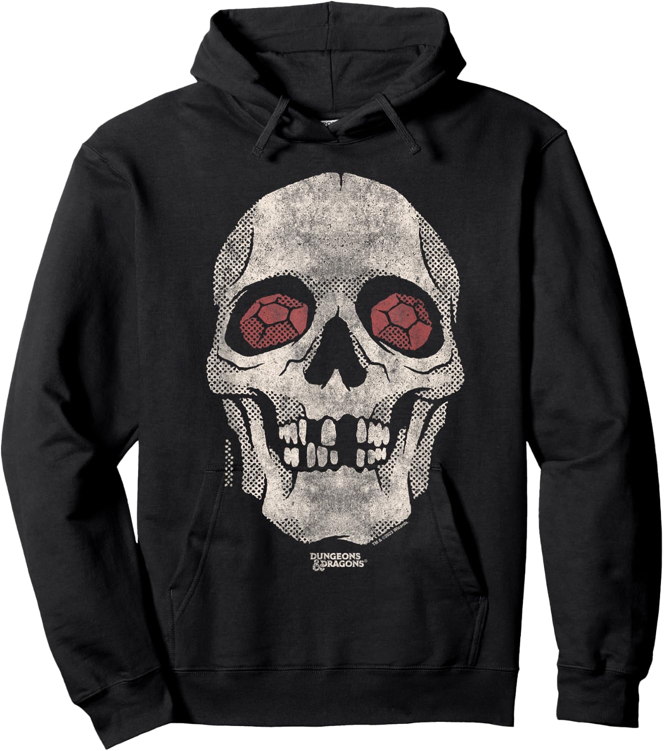 Dungeons & Dragons Demi Lich Skull Hoodie - Hoodie | Black