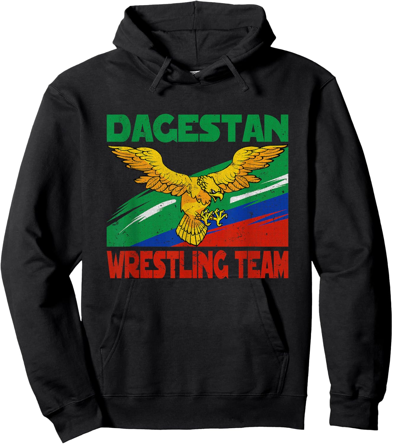 Dagestan Wrestling Team. Caucasus Fighter for Wrestlers Hoodie - Hoodie | Black