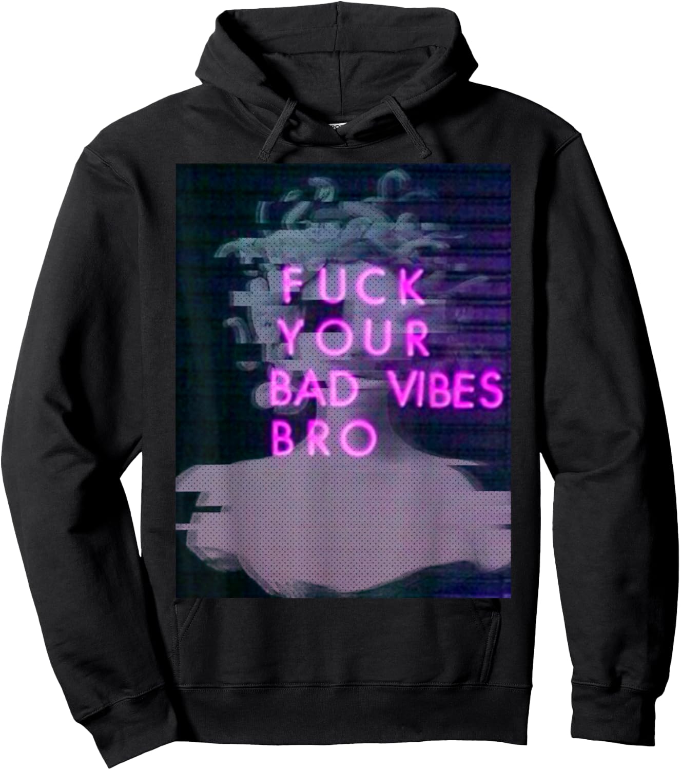 Aesthetic Vaporwave Japanese Futurism Anime Retro Hentai Hoodie - Hoodie | Black