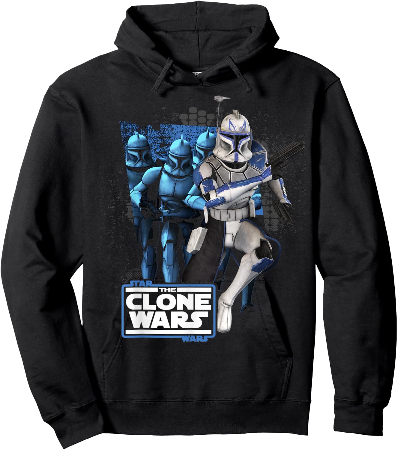Star Wars: The Clone Wars Clone Captain Rex Mashup Hoodie - Hoodie | Black