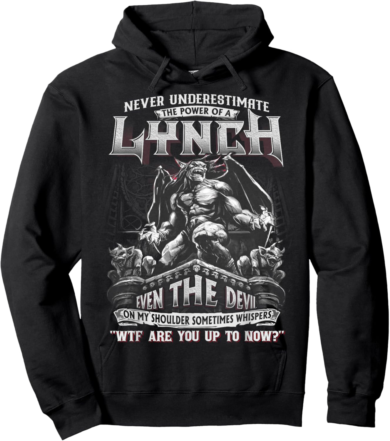 Lynch - Never Underestimate The Power Of A Lynch Hoodie - Hoodie | Black