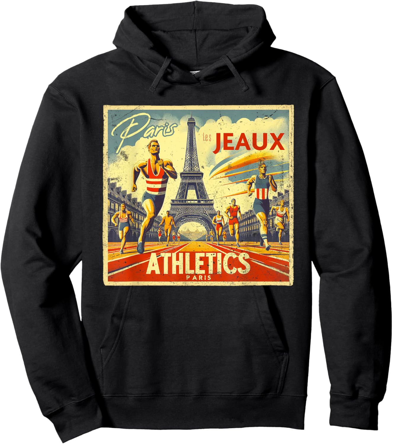 Paris The Games Athletics Hoodie - Hoodie | Black