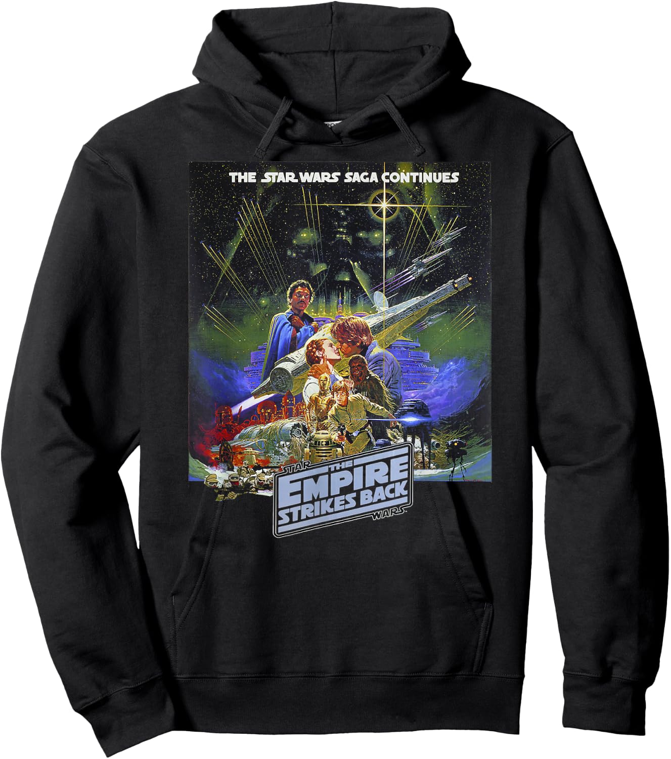 Star Wars: The Empire Strikes Back 40 Years Poster Hoodie - Hoodie | Black