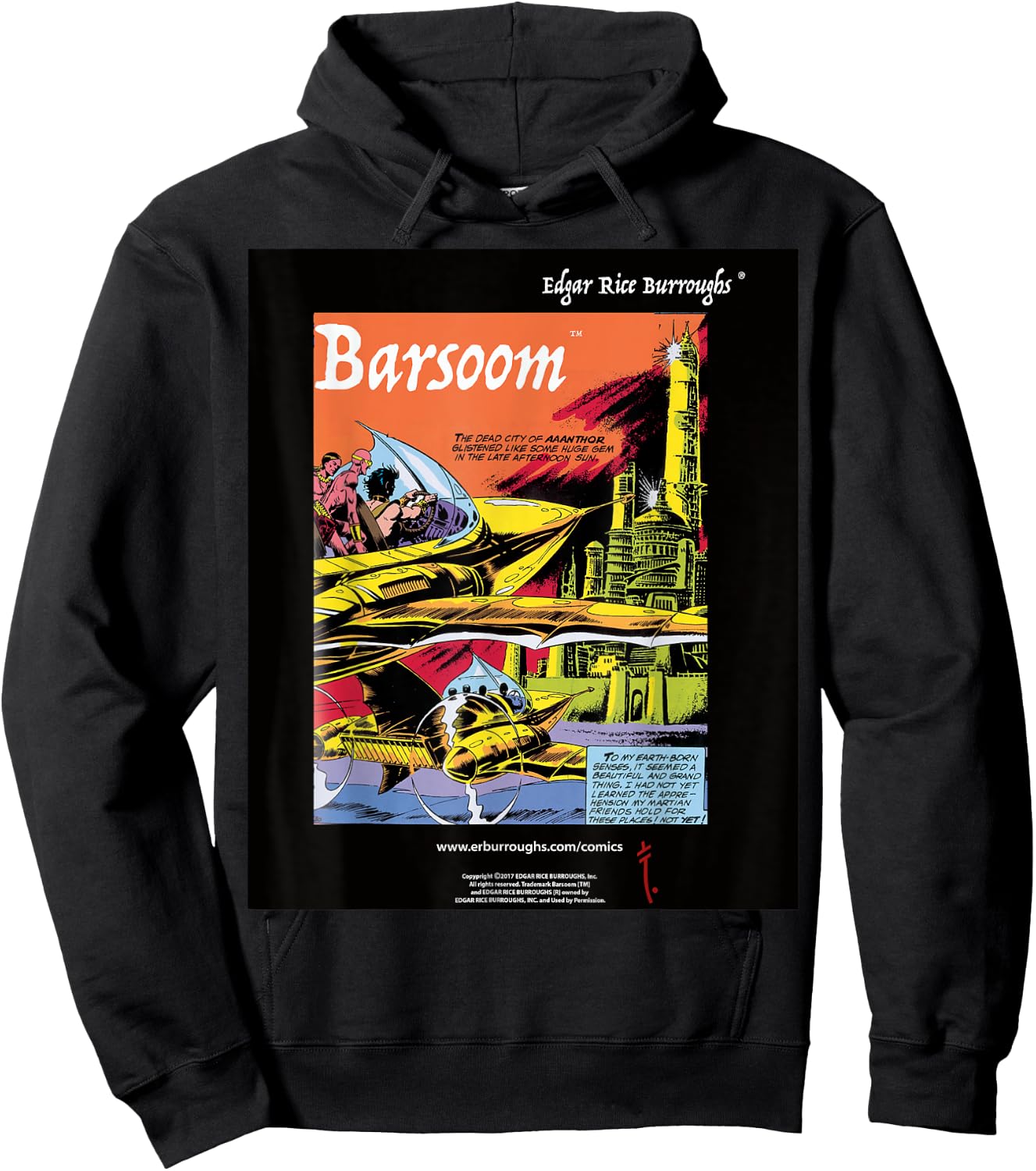 Barsoom Hoodie - Hoodie | Black