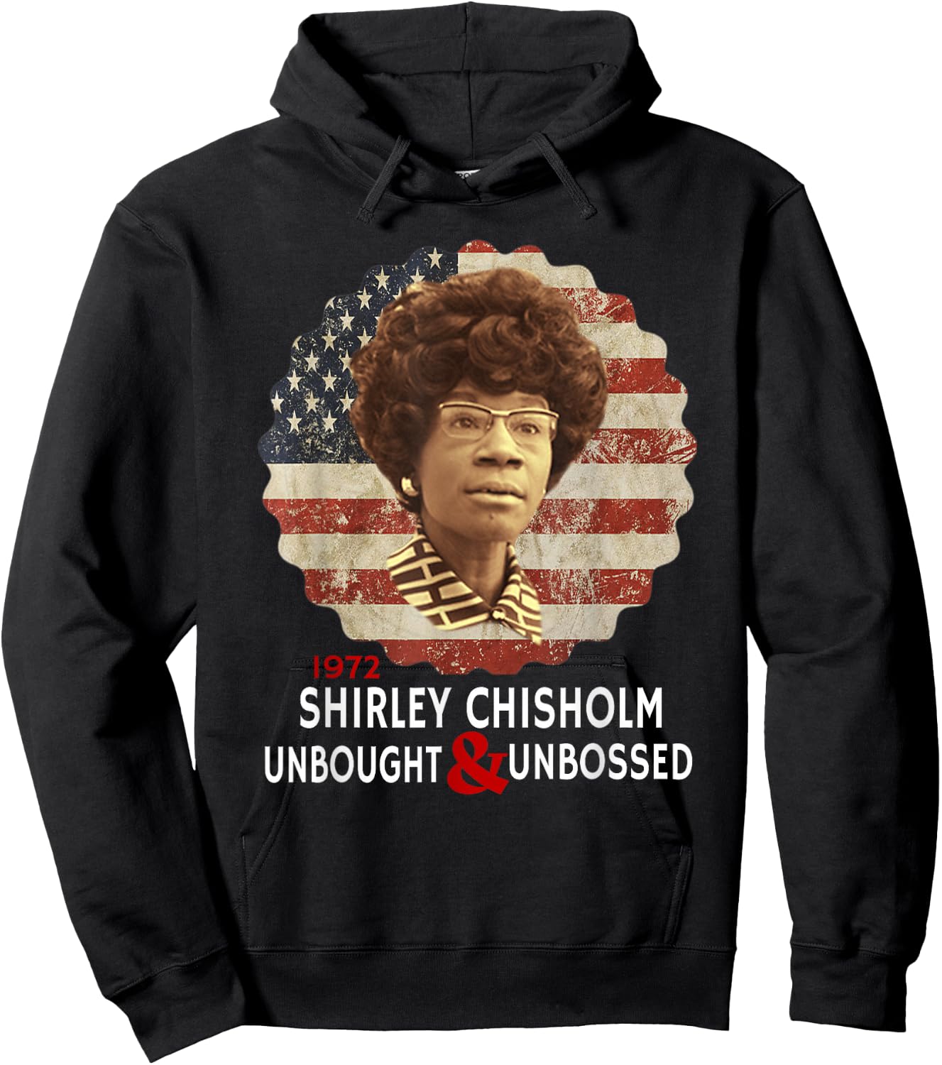 Shirley Chisholm Hoodie - Hoodie | Black