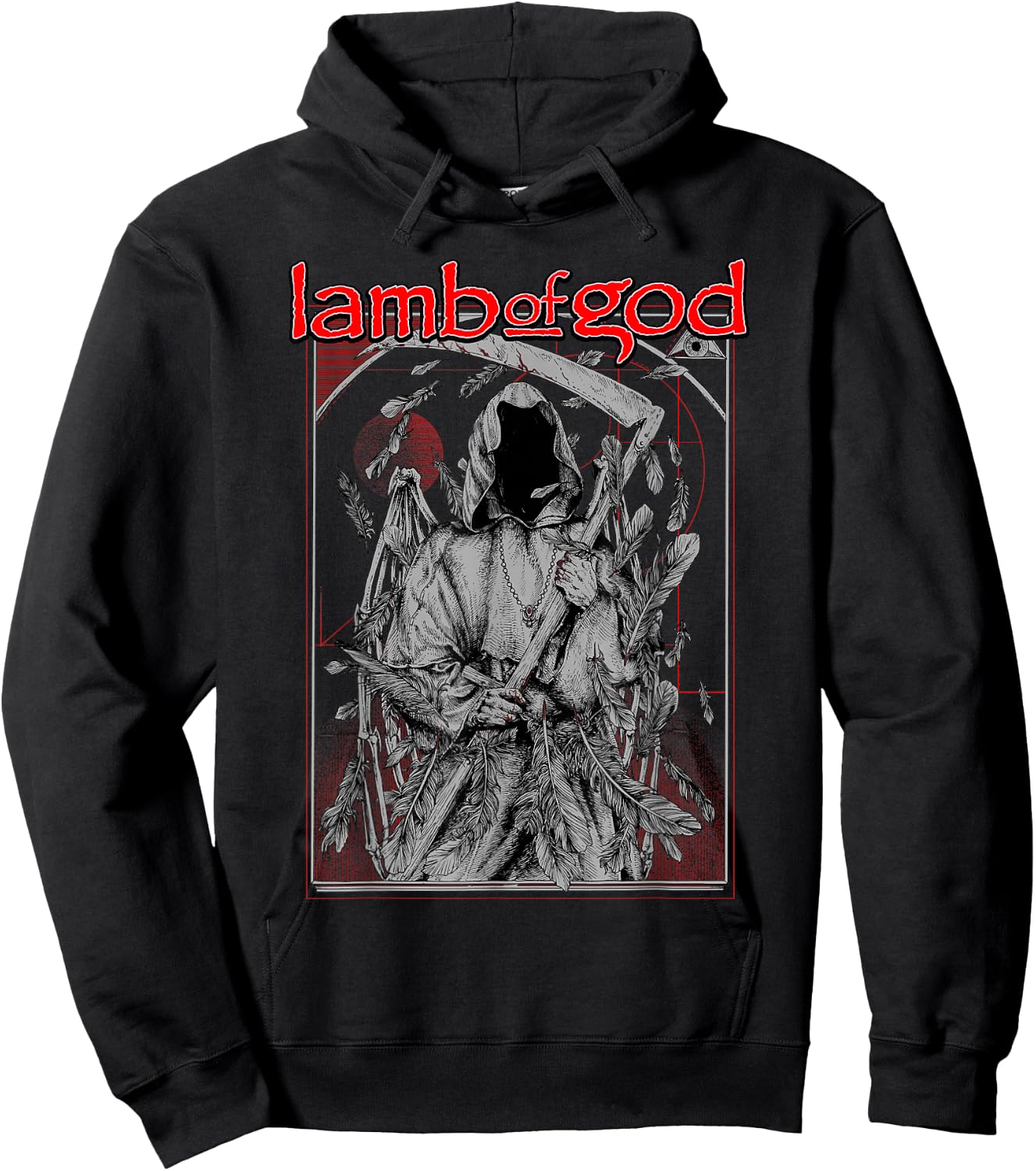 Lamb of God - Raf Reaper Hoodie - Hoodie | Black