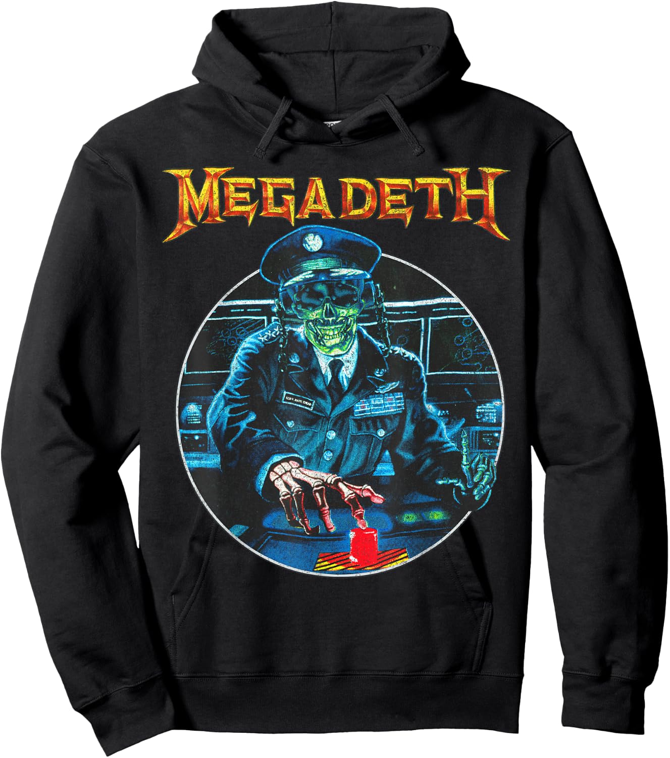 Megadeth - Vintage General Vic Hoodie - Hoodie | Black