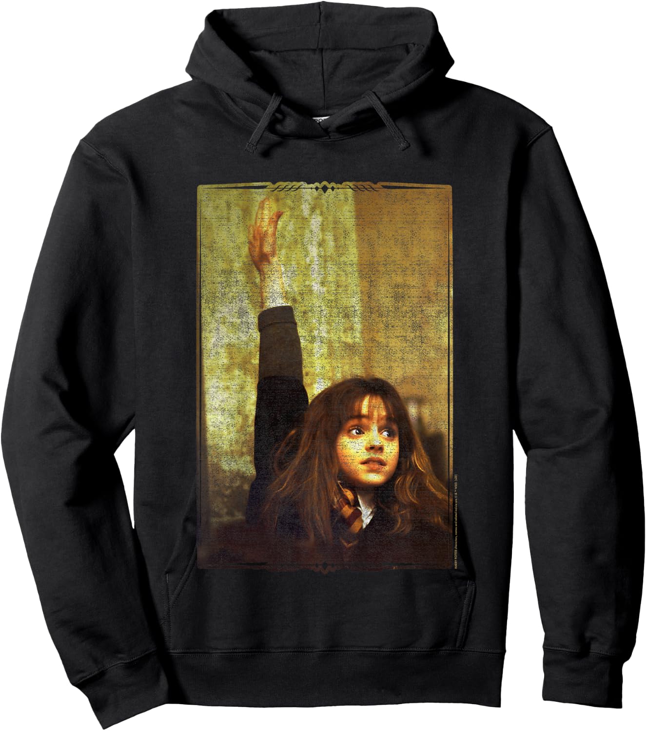 Kids Harry Potter Hermione Granger I Know The Answer Portrait Hoodie - Hoodie | Black