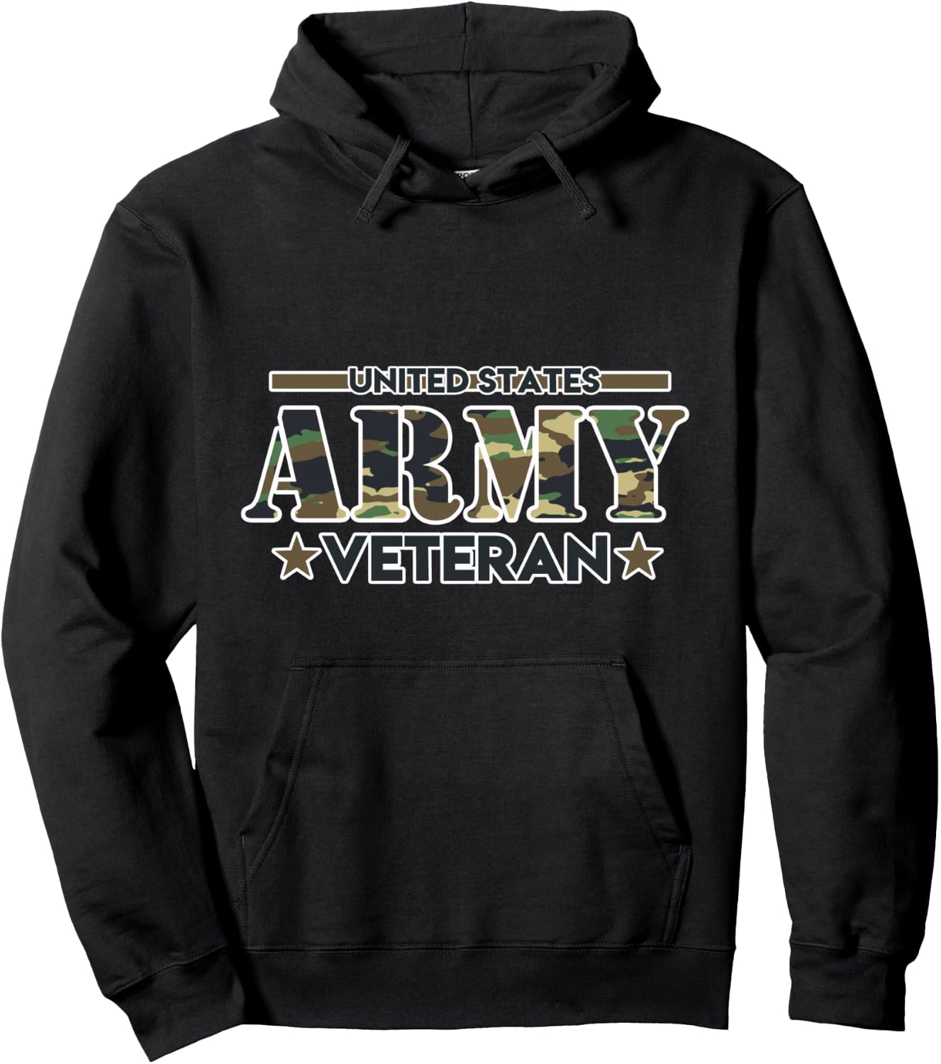 Veteran Shirt - United States Army Veteran Hoodie - Hoodie | Black