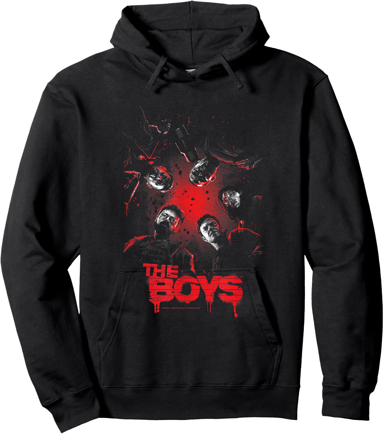 The Boys The Boys Group Photo Small Hoodie - Hoodie | Black
