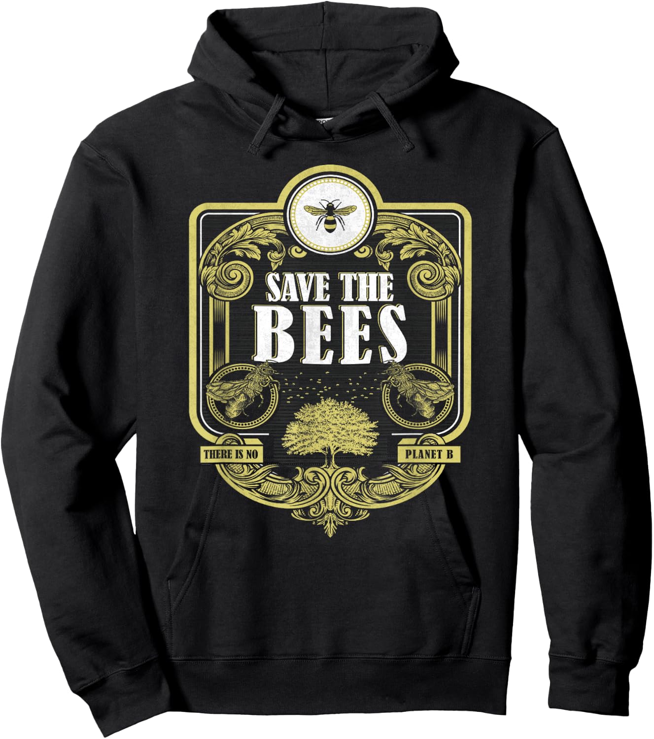Save the Bees Honeybee Lovers and Beekeepers Hoodie - Hoodie | Black