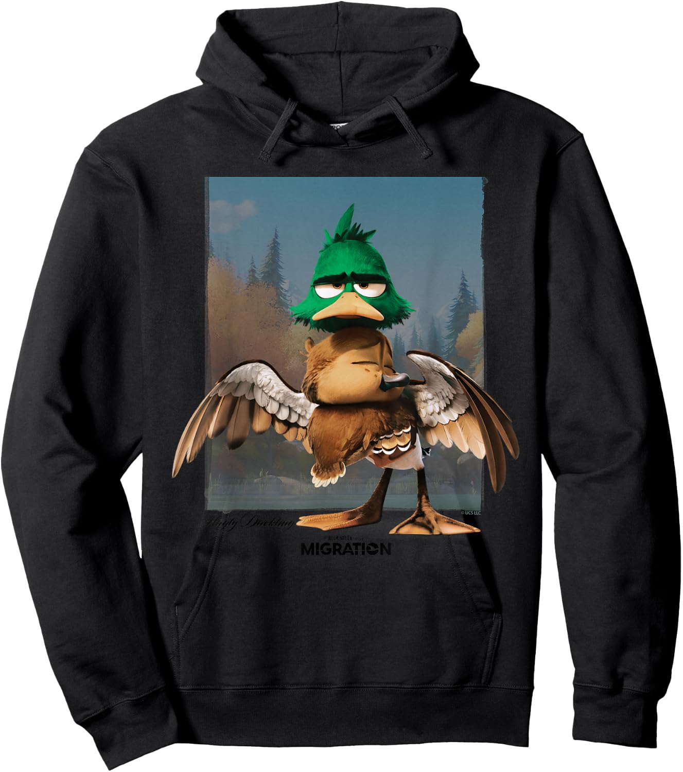 Migration Hug Hoodie - Hoodie | Black