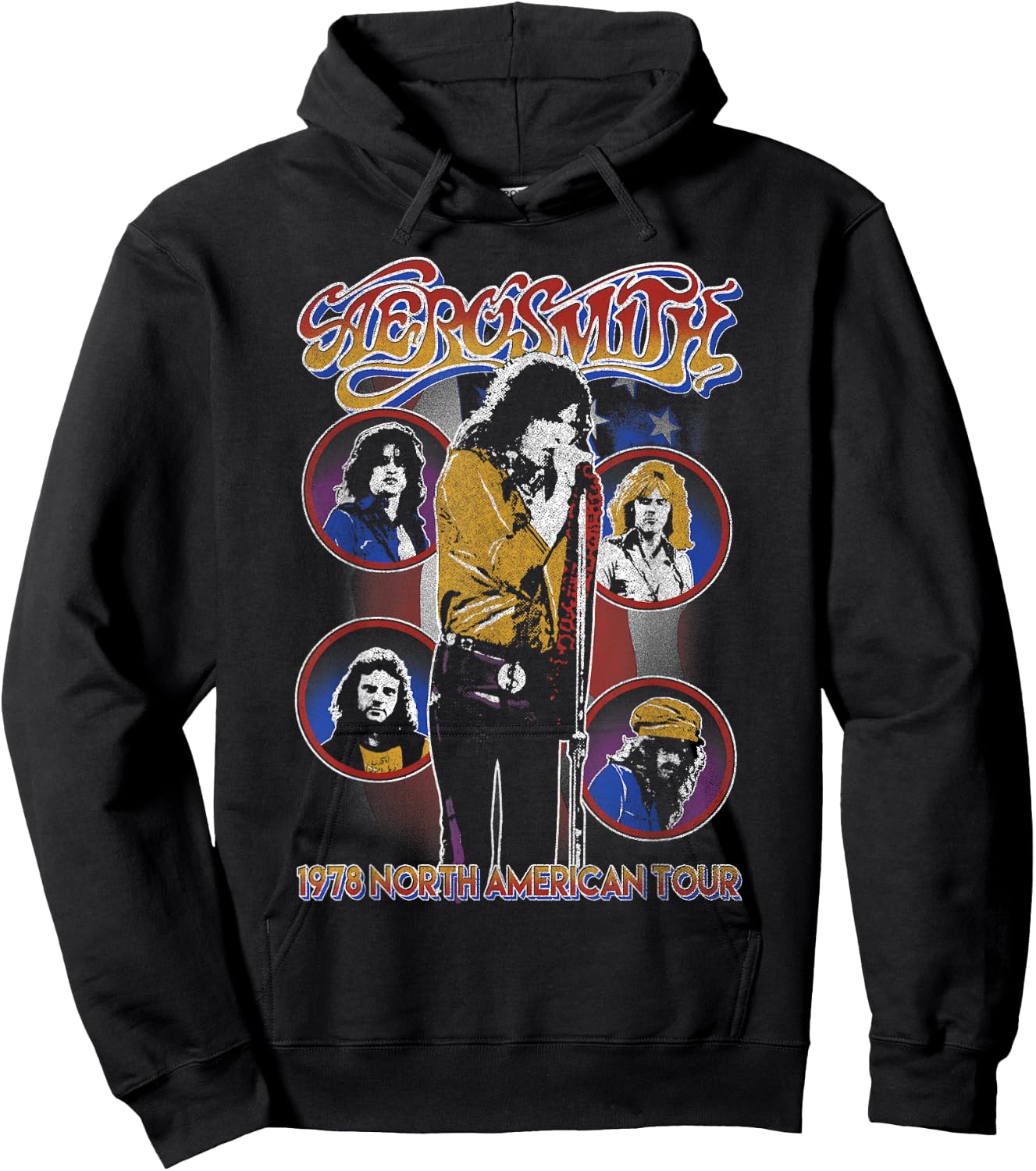 Aerosmith - 1978 North America Tour Hoodie - Hoodie | Black