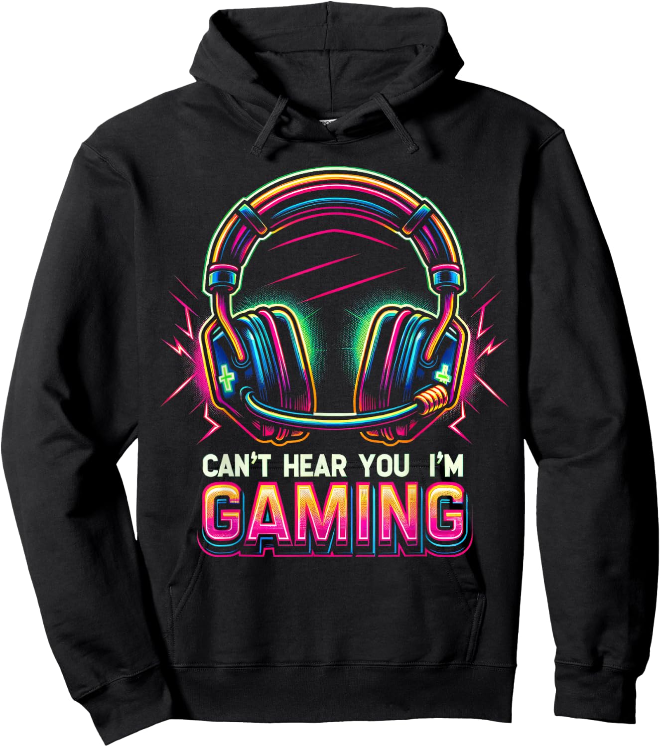 Funny Gamer Shirt for Boys Teens Men Video Gaming Graphic Hoodie - Hoodie | Black
