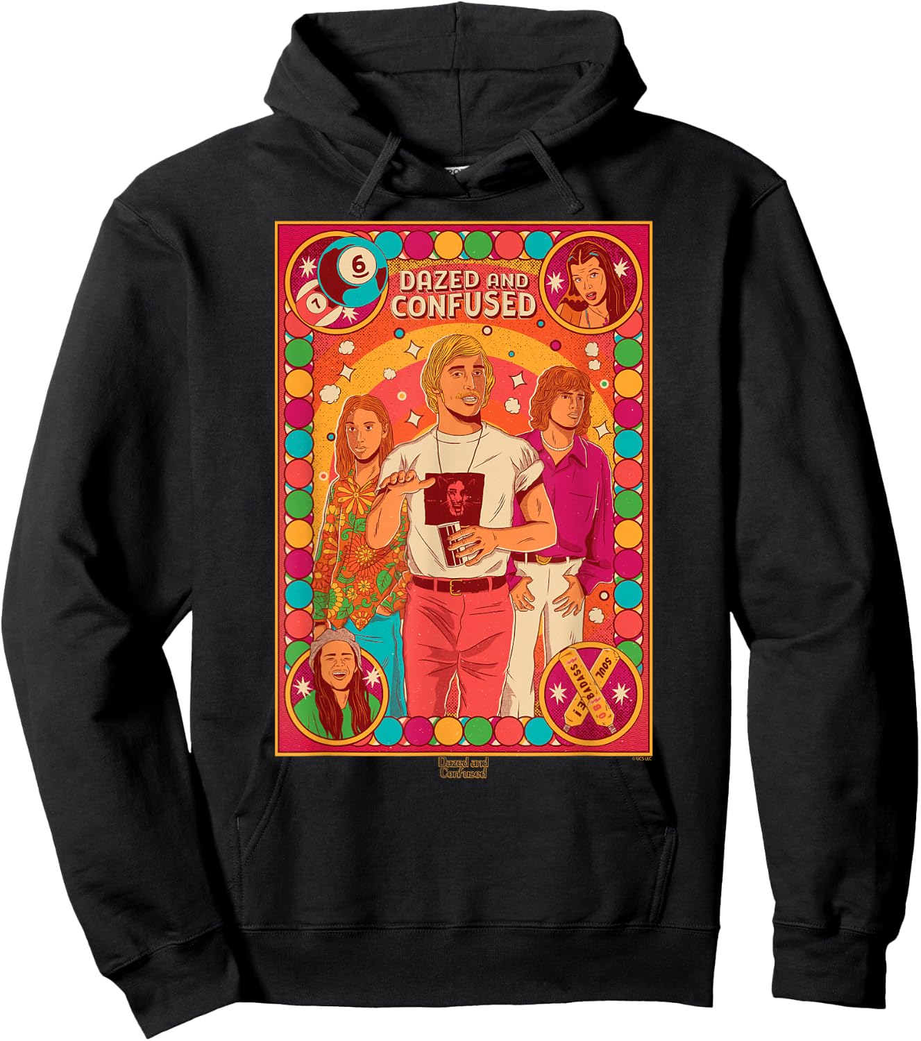Dazed and Confused Pop Poster Hoodie - Hoodie | Black