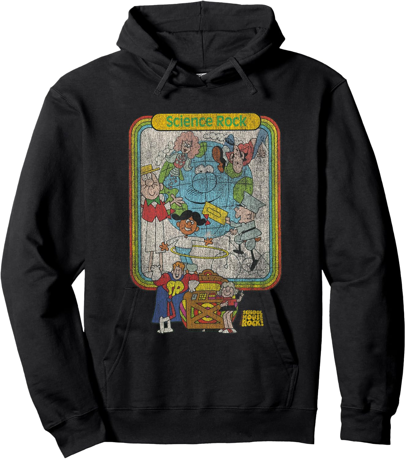 Ripple Junction x Schoolhouse Rock Science Rock Hoodie - Hoodie | Black