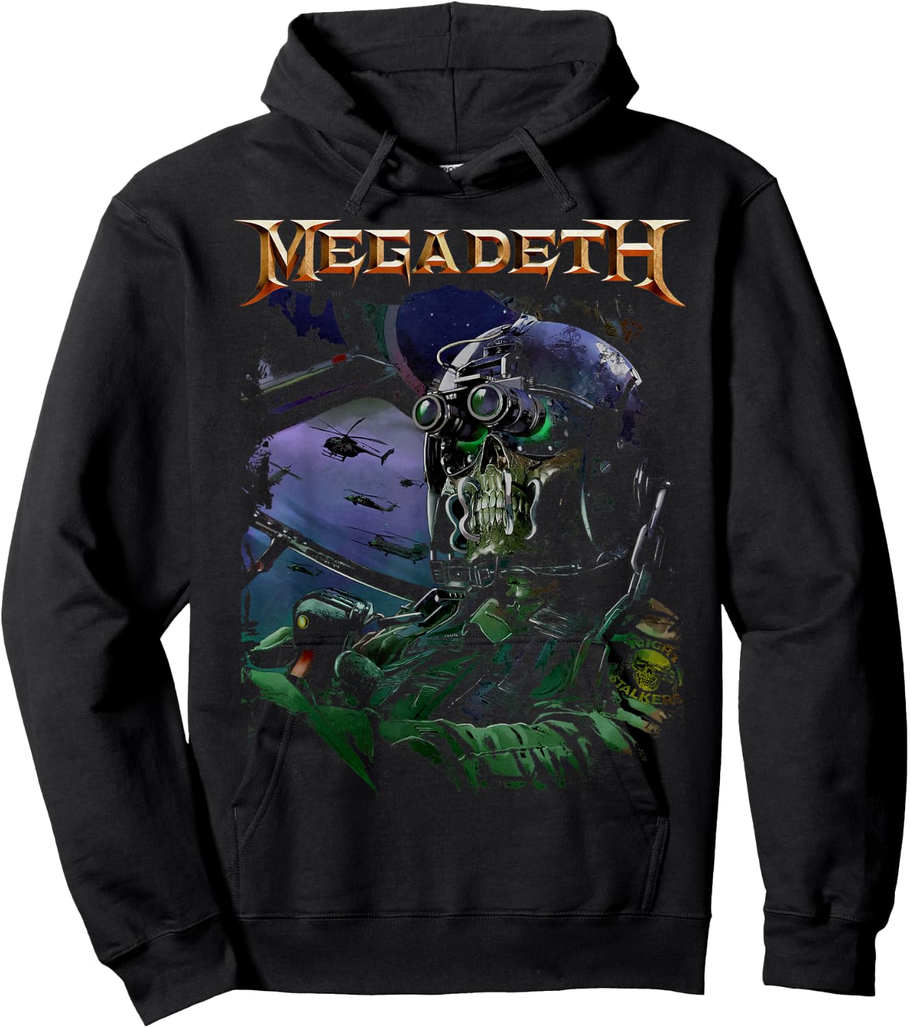 Megadeth - Helicopter Vic Hoodie - Hoodie | Black