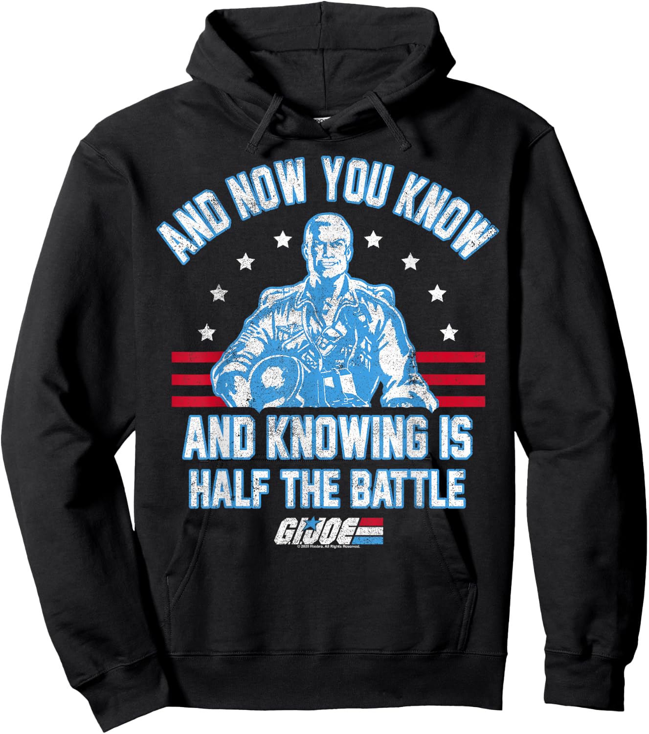 G.I. Joe Knowing Is Half The Battle Team Leader Collegiate Hoodie - Hoodie | Black