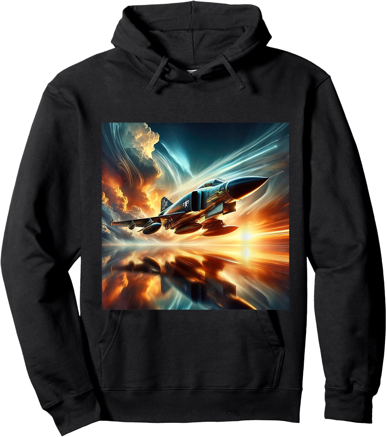 F-4 Phantom II McDonnell Douglas Aircraft Aviation Pilot Hoodie - Hoodie | Black