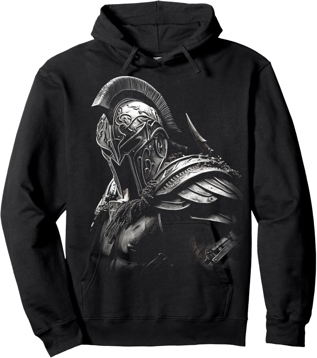 Spartan Patriotic Molon Labe Spartan Greek Hoodie - Hoodie | Black